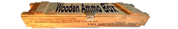 Wooden Ammo Box
